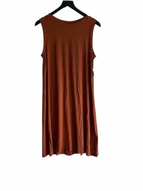 NEW Daily Practice x Anthropologie Sleeveless Knee Length Dress Size Medium